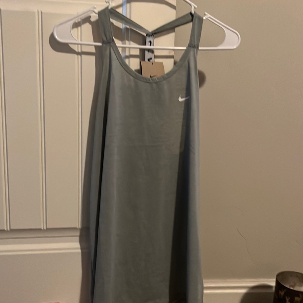 Brand new Nike tank- I forgot have a tank the exact same color. Light green